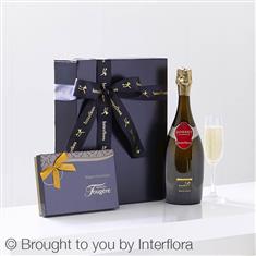 Gosset Brut Champagne &amp; Belgian Chocolates Gift Set