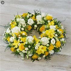 Scented Yellow Wreath Large